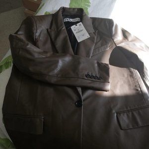 Zara Womens Brown Suit